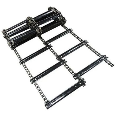 95724C -- Feederhouse Chain - 3-Chain 93-Link Slat 2nd & 4th Link CA557 Chrome Pins